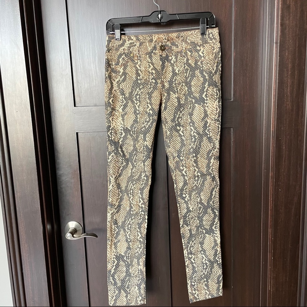 DL 1961 Emma Slither Snake Print Jeans Size 26